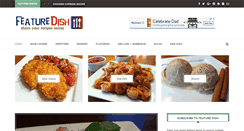 Desktop Screenshot of featuredish.com